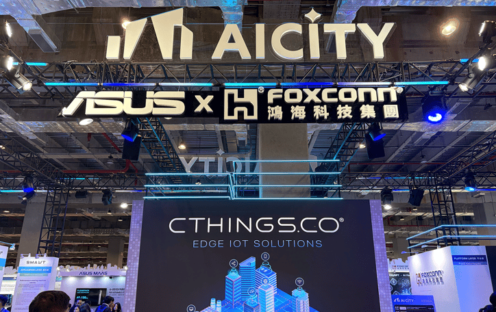 CTHINGS.CO at AI City Pavilion - ASUS x Foxconn - Smart City Summit & Expo 2026, Taipei