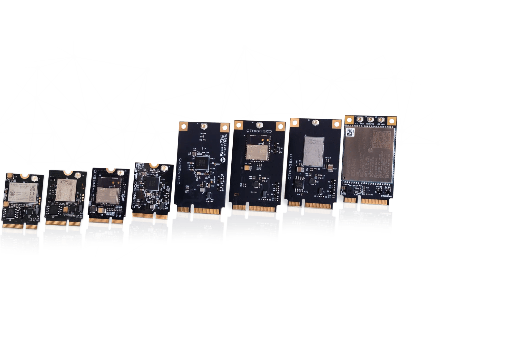 Verbindungskarten (8) 