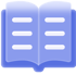 Glass icon - Book