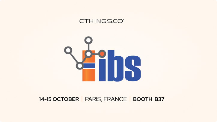 CTHINGS.CO - (Intelligent Building Systems) IBS Paris, 14-15 October 2026, Booth B37