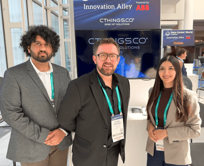 CTHINGS.CO team at Data Center World 2026 - Innovation Alley powered by ABB