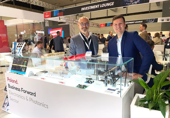 CTHINGS.CO at the Polish Trade & Investment Agency pavillion during Hannover Messe 2025.