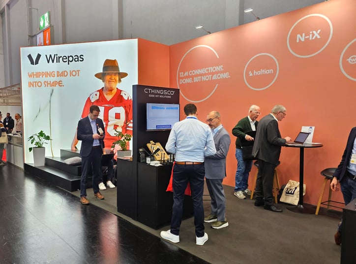 CTHINGS.CO at Wirepas Booth during Embedded World 2025