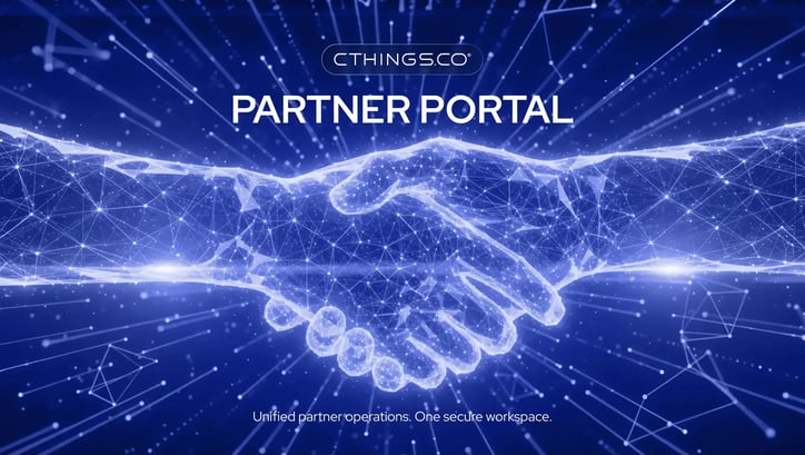 CTHINGS.CO Partner Portal - Unified partner operations. One Secure workspace.