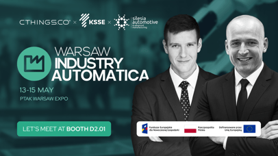 Join CTHINGS.CO at Warsaw Industry Automatica, May 13-15, Ptak Warsaw Expo, Booth D2.01