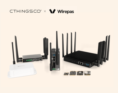 a photo of CTHINGS.CO's Edge IoT Gateways and Connectivity Cards 