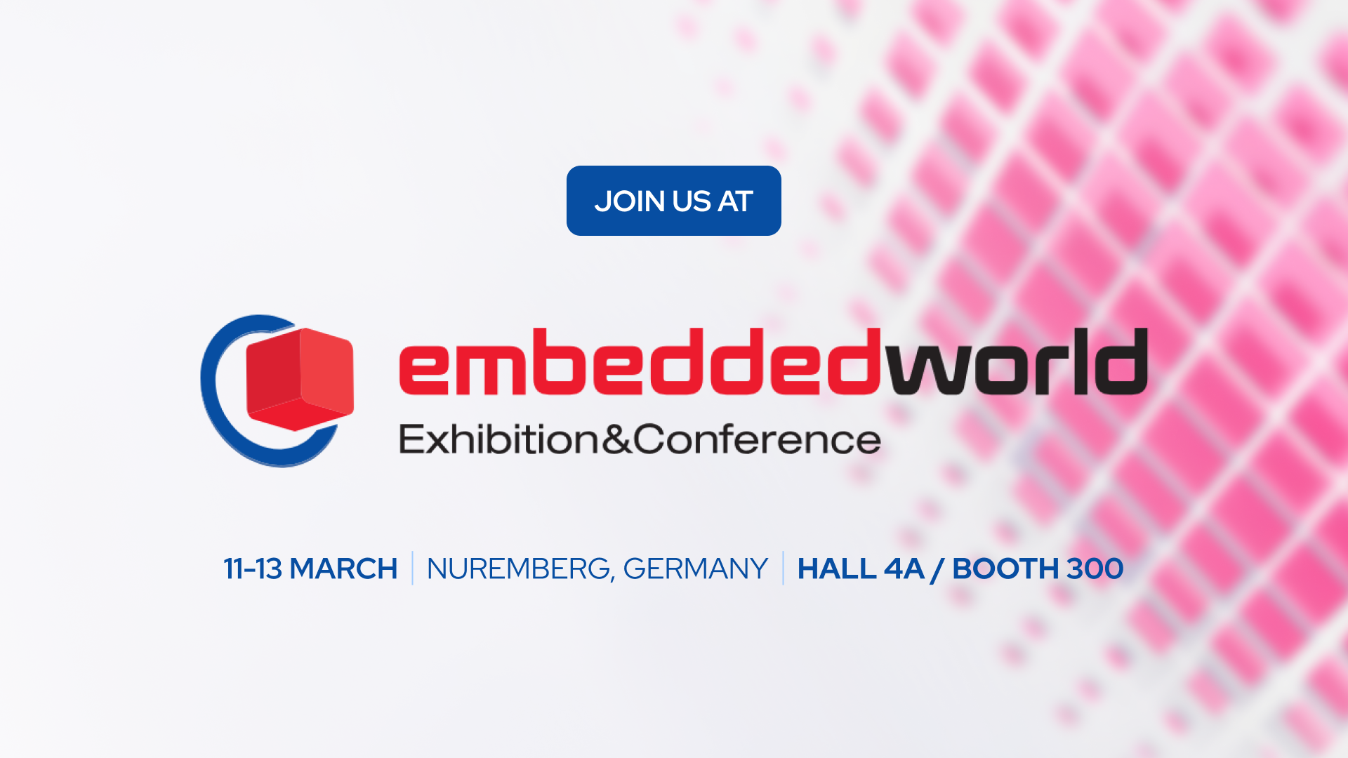 CTHINGS.CO at embedded world, Nuremberg, Germany, 11-13 March, Hall 4A, Booth 300