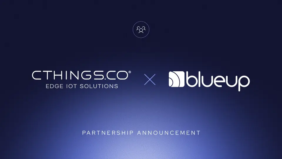 CTHINGS.CO x BlueUp: Edge Orchestration for Smart Workplaces