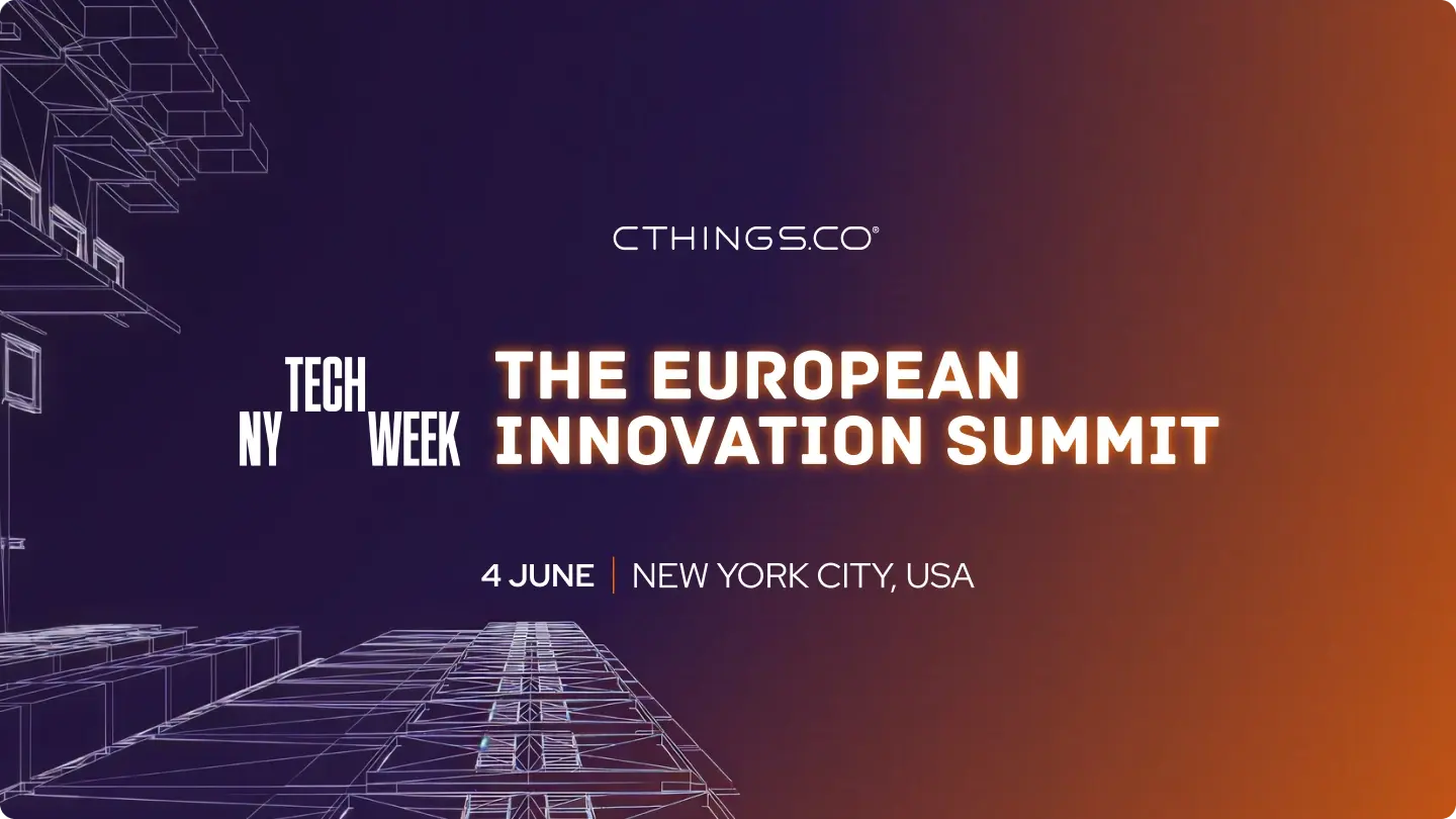 CTHINGS.CO Takes the Stage at the European Innovation Summit during NY Tech Week